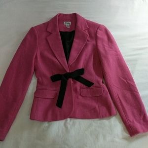 Lilly Pulitzer Pink Wool Blazer
